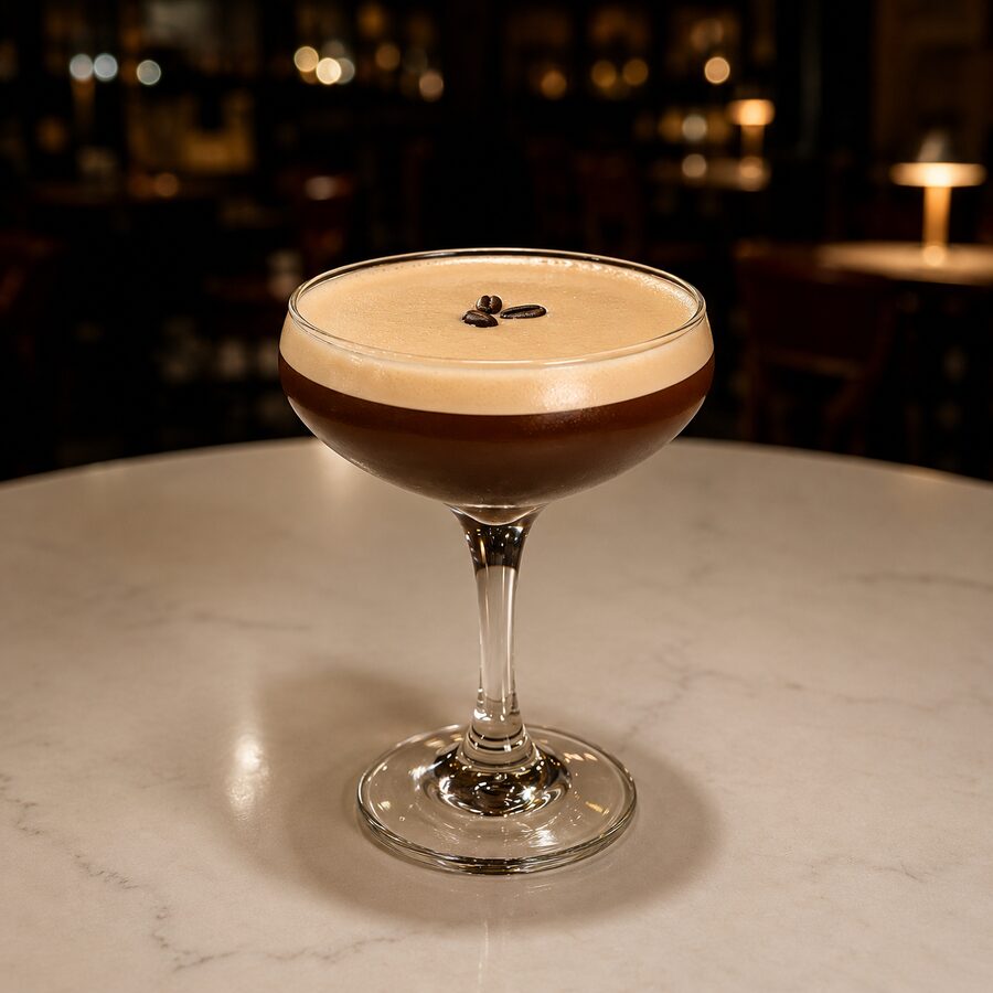 After Hours cocktail at The Archive Lounge — Espresso Martini